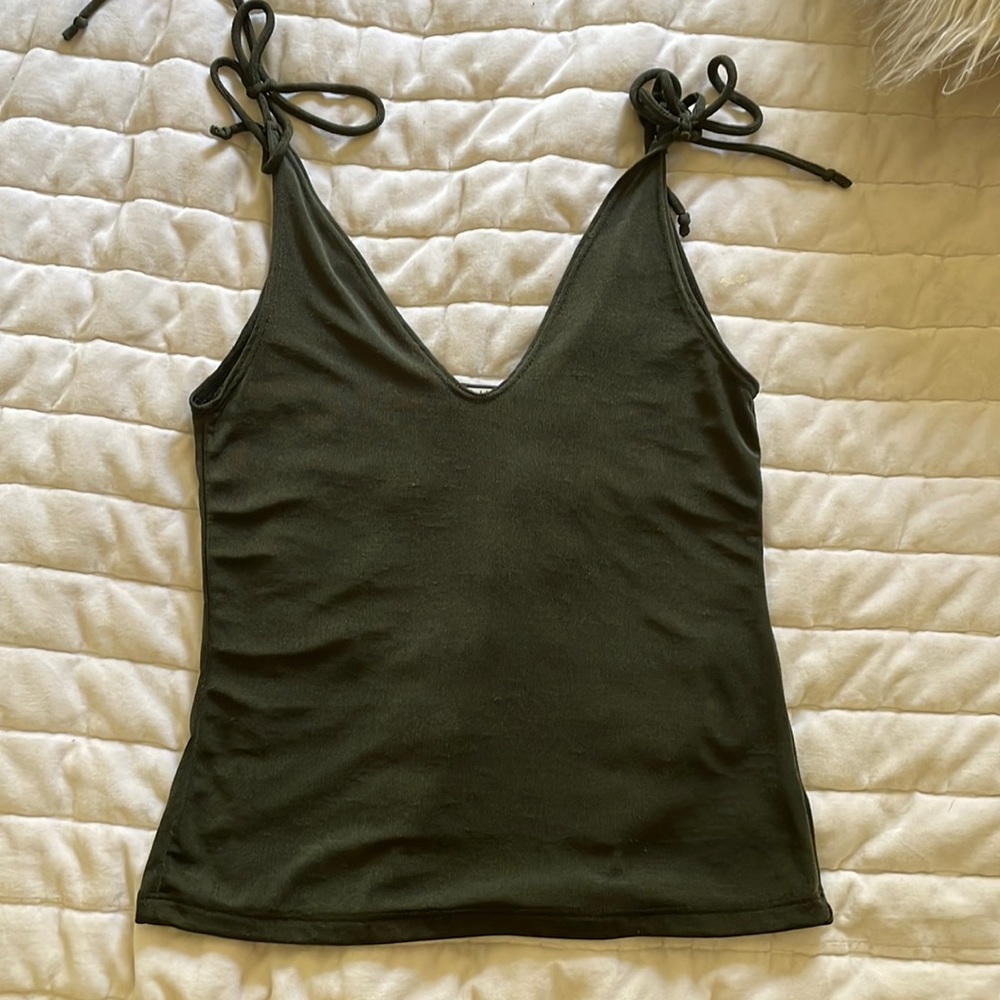 A thin flowy summer tank top